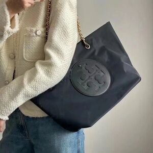 Ella Nylon Tote with chain